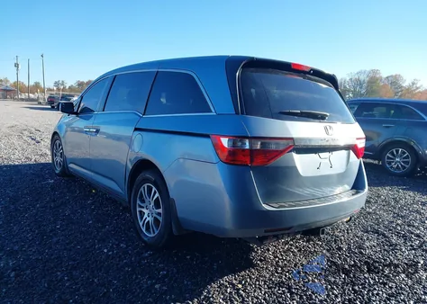 2012 Honda Odyssey Ex from USA, damaged, VIN 5FNRL5H44CB116150
